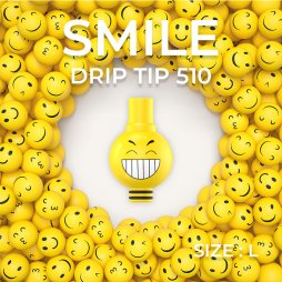 Drip Tip 510 Smiley L (C) - Fumytech