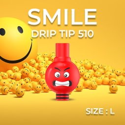 Drip Tip 510 Smiley L (C) - Fumytech