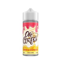 Lemon & Raspberry 0mg 100ml - Oh Crepe by VapeIQ