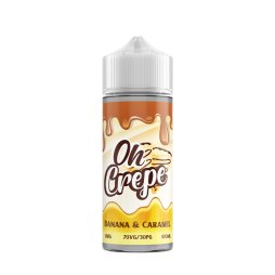 Banana & Caramel 0mg 100ml - Oh Crepe by VapeIQ