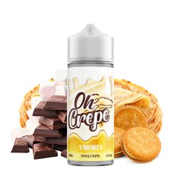 S'Mores 0mg 100ml - Oh Crepe by VapeIQ