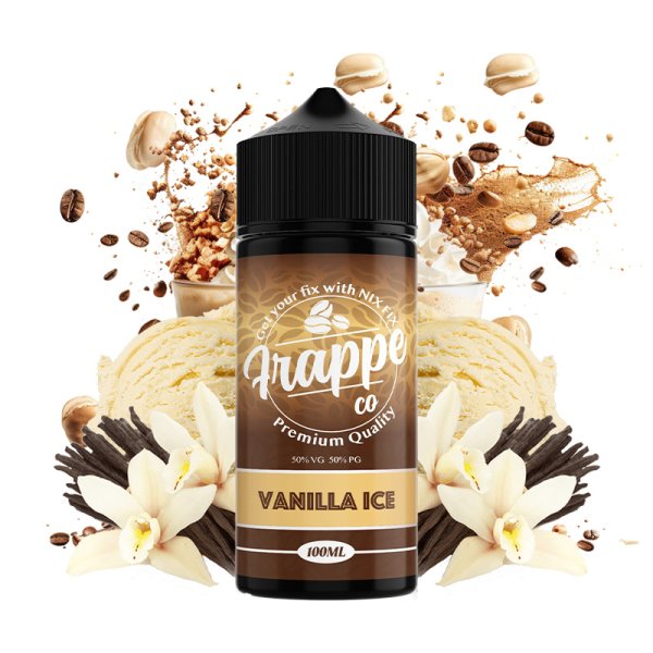 Vanilla Ice 0mg 100ml - Frappe Co by VapeIQ