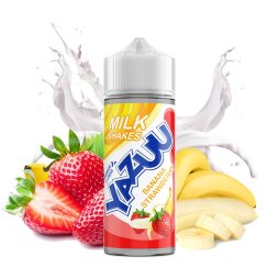 Banana Strawberry 0mg 100ml - Yazuu Milk-Shakes by VapeIQ