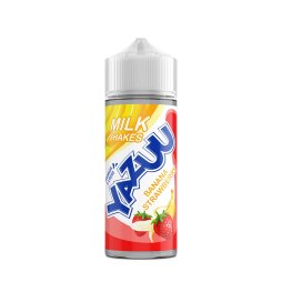 Banana Strawberry 0mg 100ml - Yazuu Milk-Shakes by VapeIQ