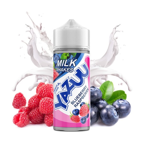 Blueberry Raspberry 0mg 100ml - Yazuu Milk-Shakes by VapeIQ