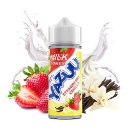 Strawberry Vanilla 0mg 100ml - Yazuu Milk-Shakes by VapeIQ