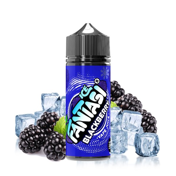 Blackberry Ice 0mg 100ml - Fantasi