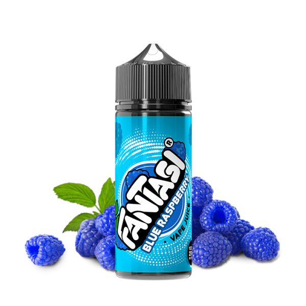 Blue Raspberry 0mg 100ml - Fantasi