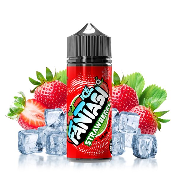 Strawberry Ice 0mg 100ml - Fantasi