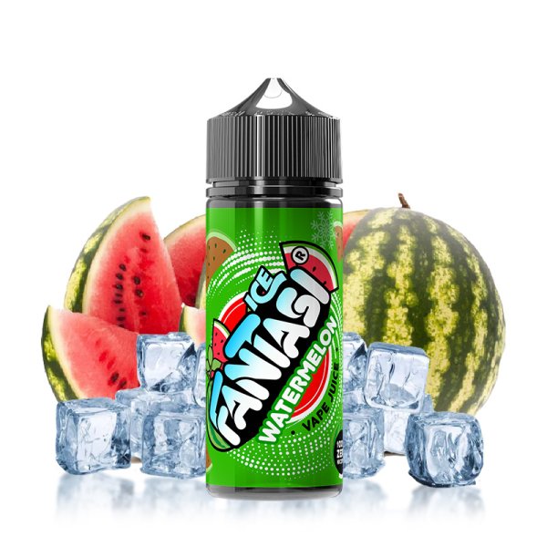 Watermelon Ice 0mg 100ml - Fantasi