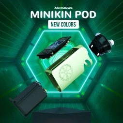 Kit Pod Minikin Aluminium New Colors - Asmodus