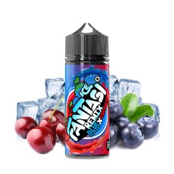 Fantasi Remix Blue Raspberry X Cherry Ice  0mg 100ml - Fantasi