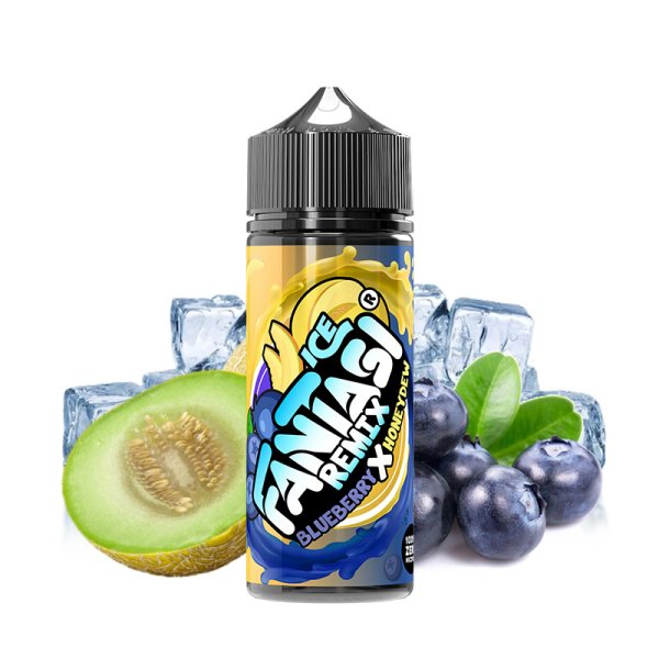 Fantasi Remix Blueberry X Honeydew Ice 0mg 100ml - Fantasi