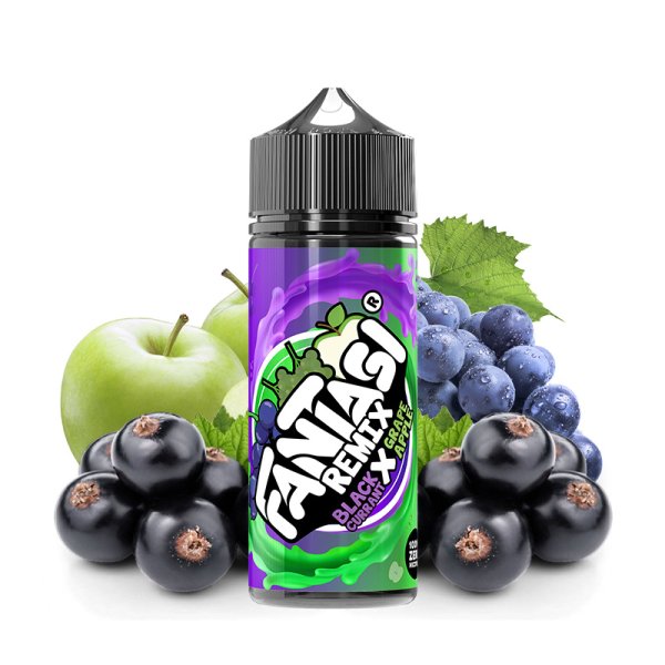 Blackcurrant X Grape Apple 0mg 100ml - Fantasi