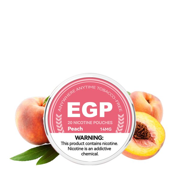 [Destockage] Pouch Peach 6/9/14/20mg (20pcs) - EGP