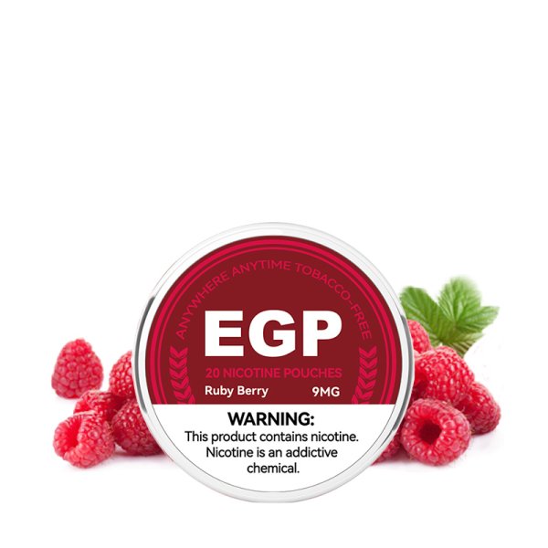 Pouch Ruby Berry 9mg (20pcs) - EGP