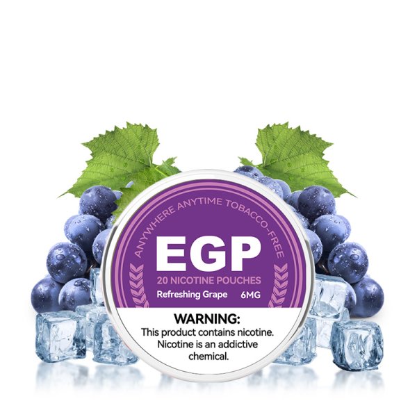 [Destockage] Pouch Refreshing Grape 6/9/14/20mg (20pcs) - EGP