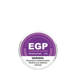 Pouch Refreshing Grape 6/9/14/20mg (20pcs) - EGP