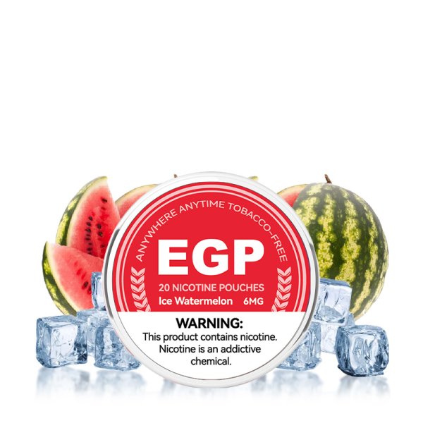 Pouch Ice Watermelon 6/9/14/20mg (20pcs) - EGP