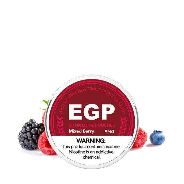 Pouch Mixed Berry 9mg (20pcs) - EGP