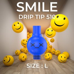 Drip Tip 510 Smiley L (D) - Fumytech