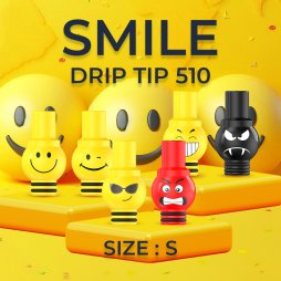 Drip Tip 510 Smiley S (A) - Fumytech