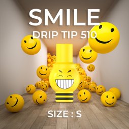 Drip Tip 510 Smiley S (A) - Fumytech