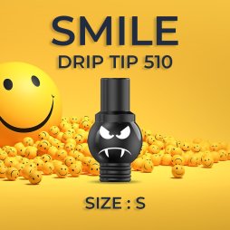 Drip Tip 510 Smiley S (B) - Fumytech