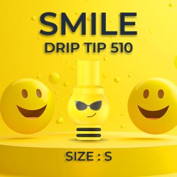 Drip Tip 510 Smiley S (B) - Fumytech