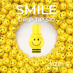 Drip Tip 510 Smiley S (B) - Fumytech