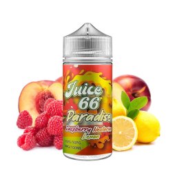 Raspberry Nectarine Lemon 0mg 100ml - Paradise by Juice 66