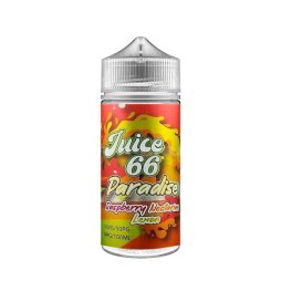 Raspberry Nectarine Lemon 0mg 100ml - Paradise by Juice 66