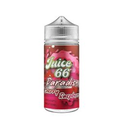 Cherry Raspberry 0mg 100ml - Paradise by Juice 66