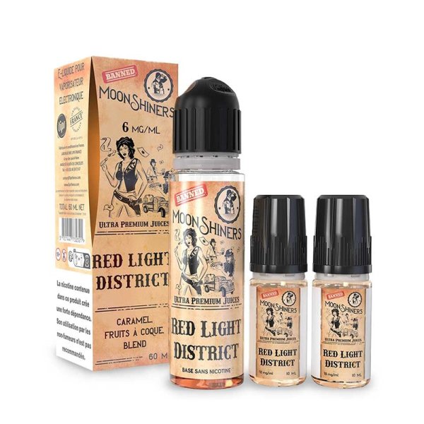 Red Light District 40ml + 2 Booster 10ml  - MoonShiners