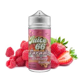 Strawberry Raspberry Peach 0mg 100ml - Paradise by Juice 66