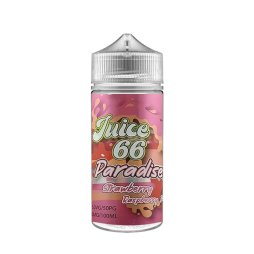 Strawberry Raspberry Peach 0mg 100ml - Paradise by Juice 66