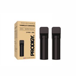 Cartouche Pré-Remplie Vanille Caramel Nic Salt (2pcs) - Prodigy by Vape Maker