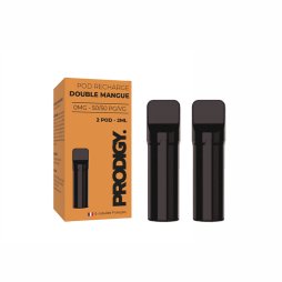 Cartouche Pré-Remplie Double Mangue Nic Salt (2pcs) - Prodigy by Vape Maker