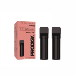 Cartouche Pré-Remplie Fraise Nic Salt (2pcs) - Prodigy by Vape Maker