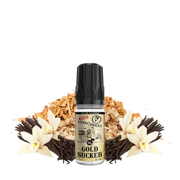 Gold Sucker Nic Salt 10ml - MoonShiners