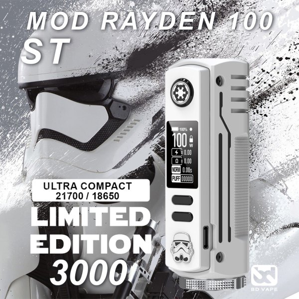 Mod Rayden 100 ST Limited Edition - BD Vape