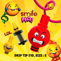 Drip Tip 510 Smiley S (B) - Fumytech