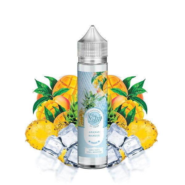 Ananas Mangue Frais 0mg 50ml - Le Petit Verger by Savourea