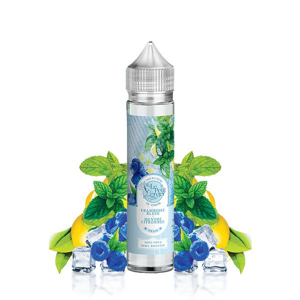 Framboise Bleue-Menthe Citronnée Frais 0mg 50ml - Le Petit Verger by Savourea