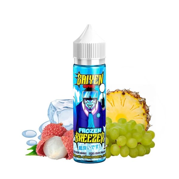 Frozen Breezer 0mg 50ml - Saiyen Vapors  by Swoke