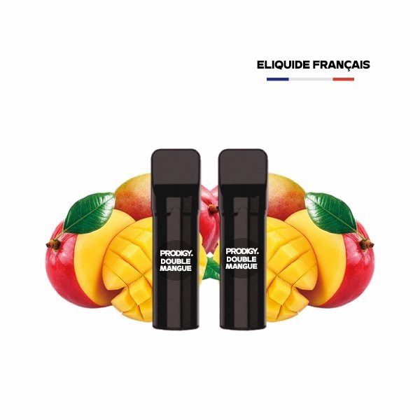 Cartouche Pré-Remplie Double Mangue Nic Salt (2pcs) - Prodigy by Vape Maker