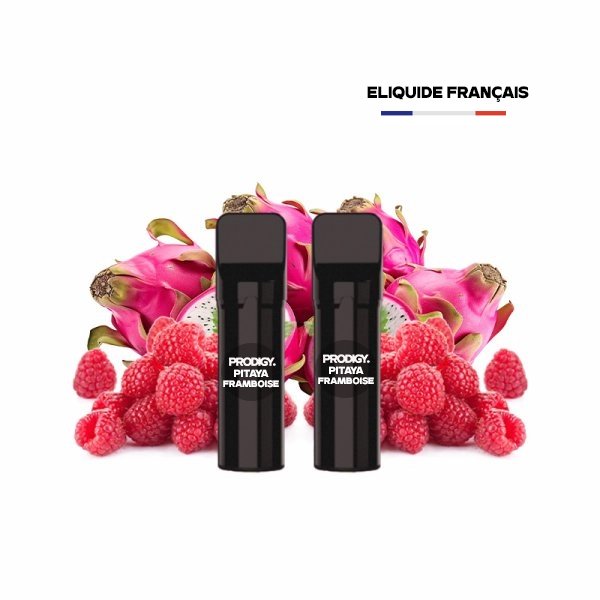 Cartouche Pré-Remplie Pitaya Framboise Nic Salt (2pcs) - Prodigy by Vape Maker