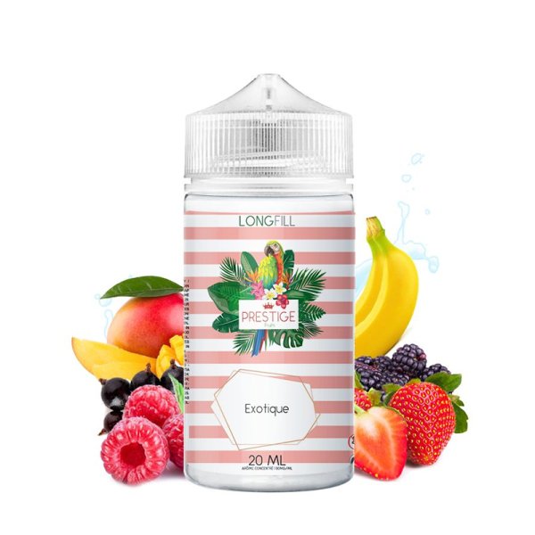 Long Fill Exotique 0mg 20/120ml - Prestige Fruits