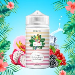 Long Fill Cotton Candy Fruit du Dragon Fruits Rouges 0mg 20/120ml - Prestige Fruits