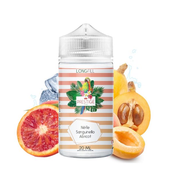 Long Fill (Concentrated Aroma) Nèfle Sanguinello Abricot 0mg 20/120ml - Prestige Fruits